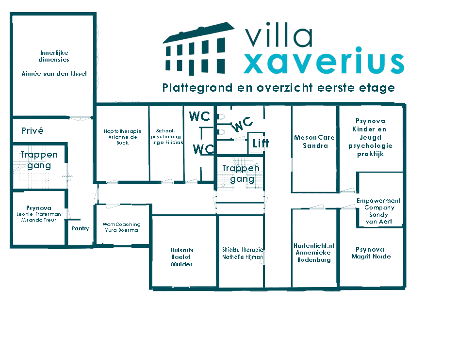 Villa Xaverius- eerste verdieping