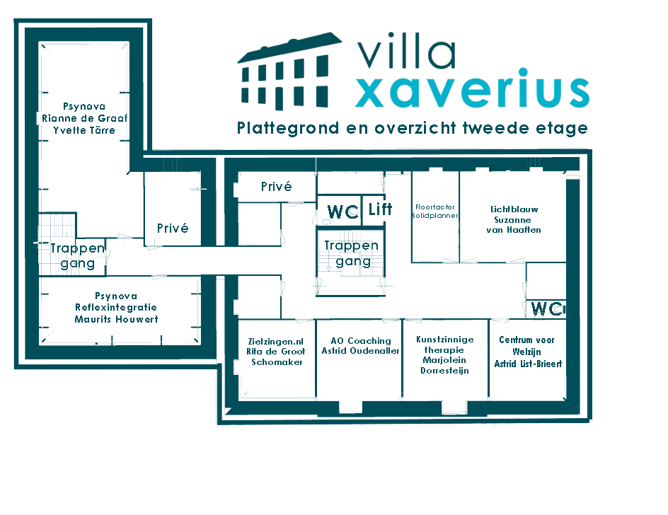 Villa Xaverius- tweede verdieping